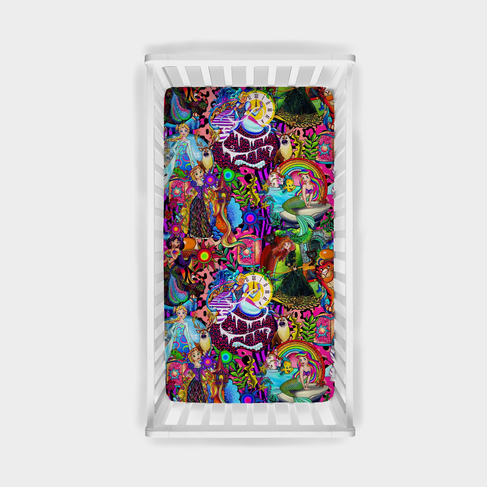 Prism Princesses Crib Sheet
