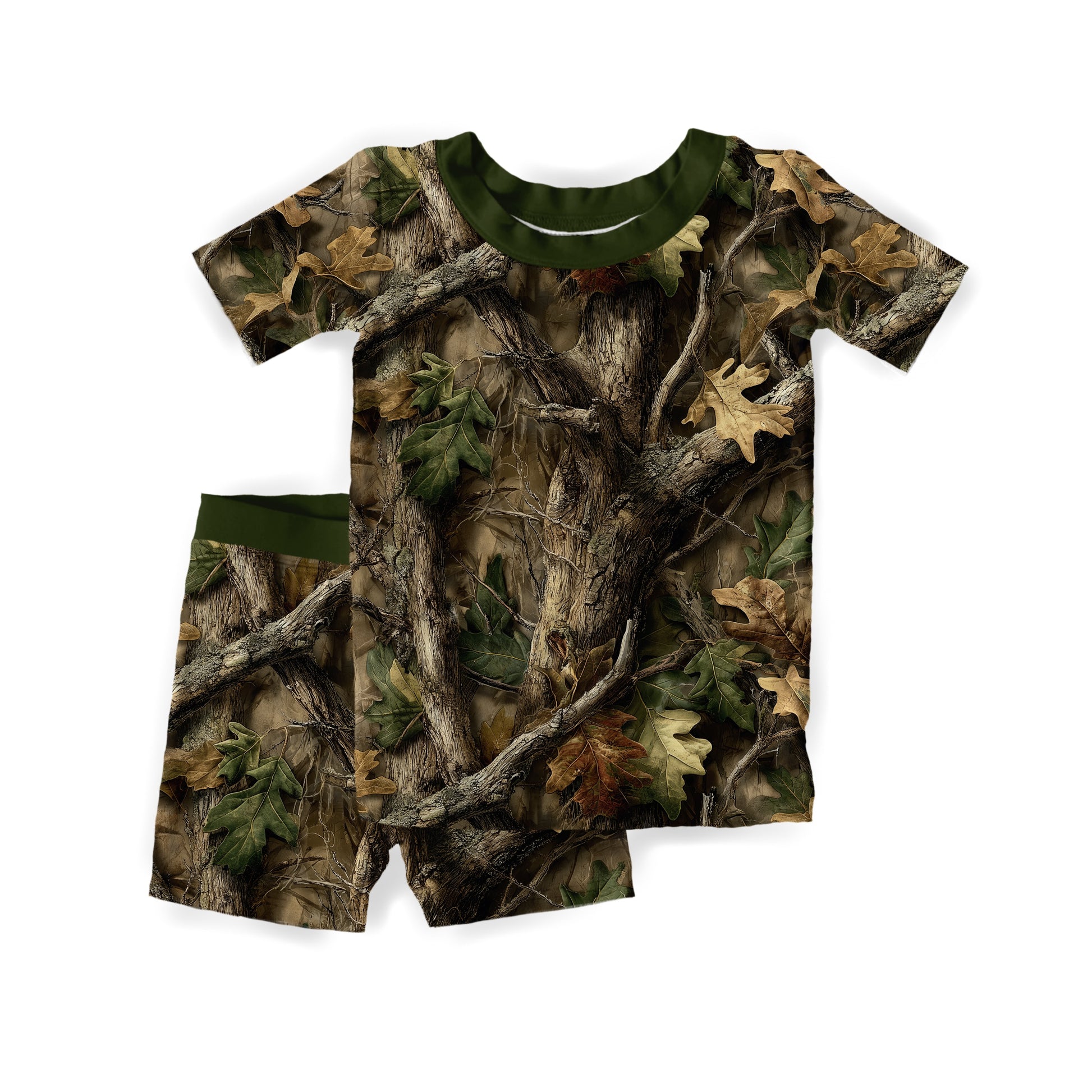 Camo Short Sleeve Pjs