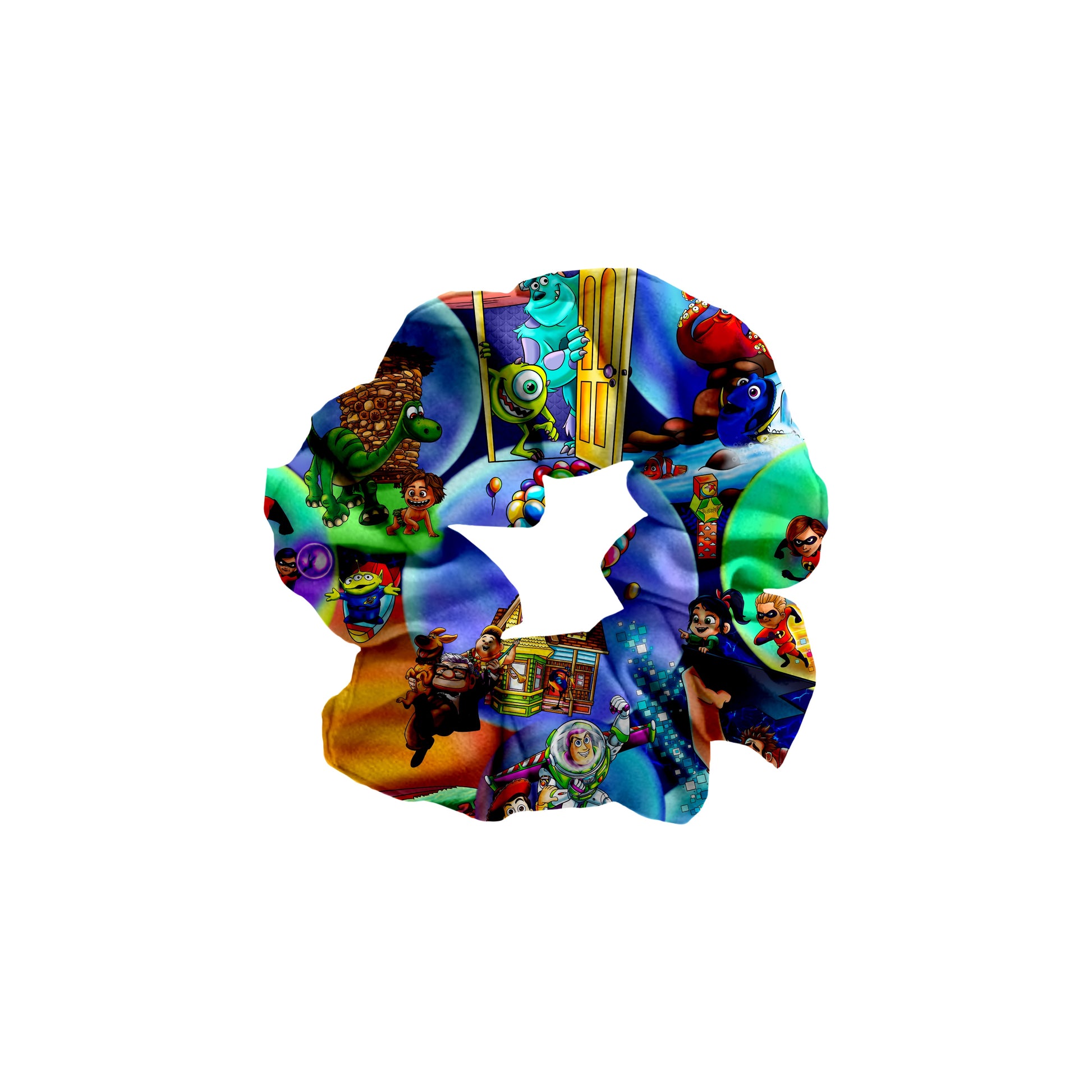 Bubbly Adventure Scrunchie