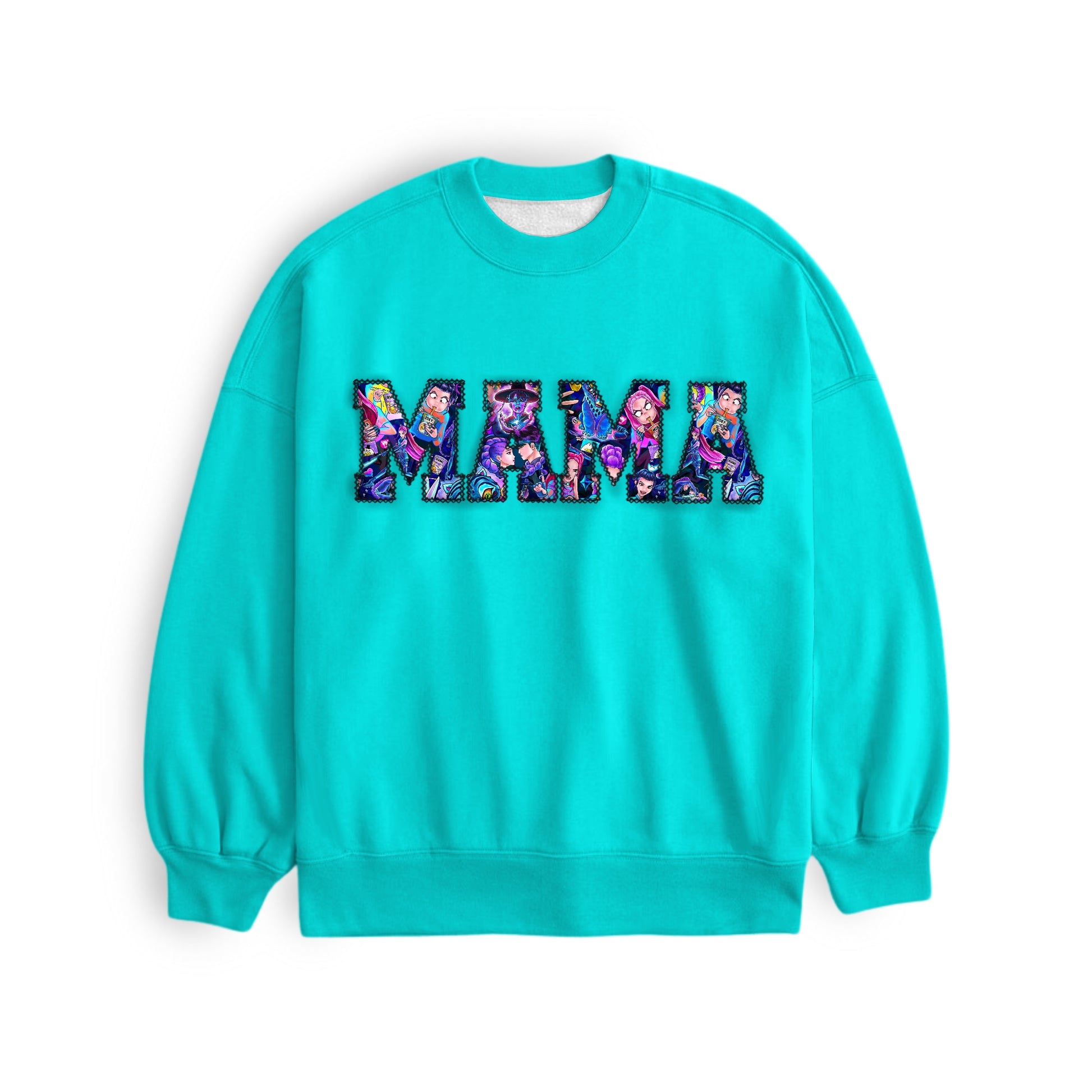 Golden French Terry Bamboo MAMA Crewneck