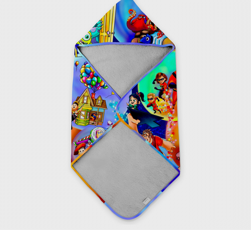 Bubbly Adventure Hooded Bamboo Towel