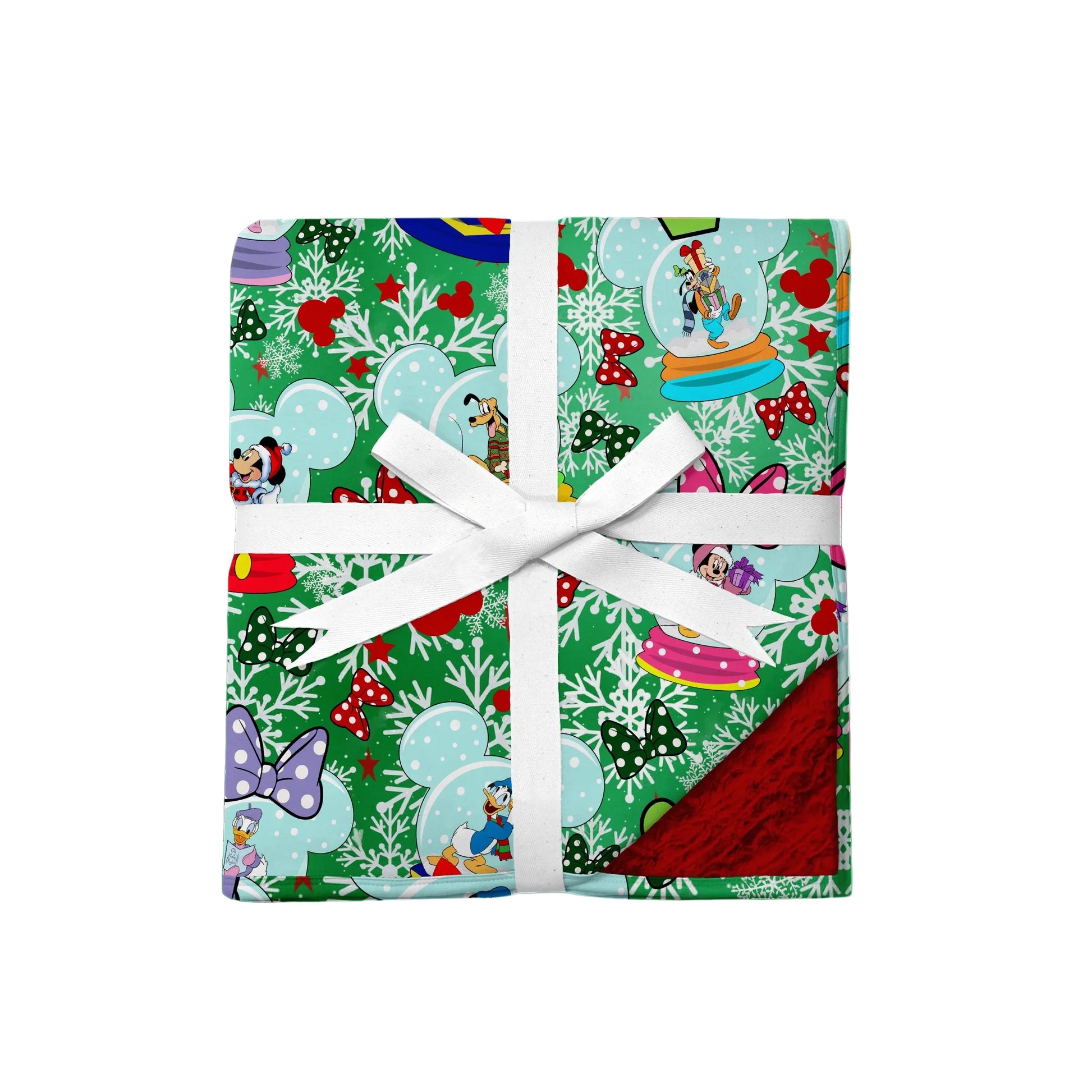 Merry Mouse 60x80 Bamboo Plush Backed Blanket
