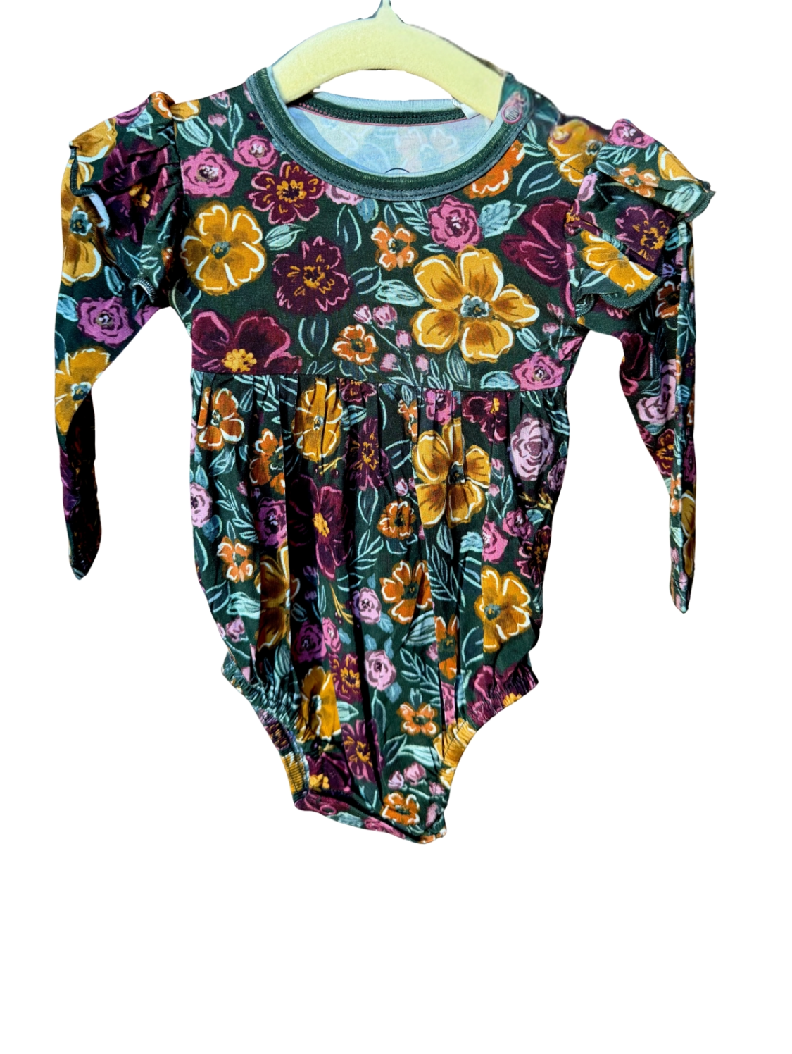 Harvest Blooms Long Sleeve Bubble