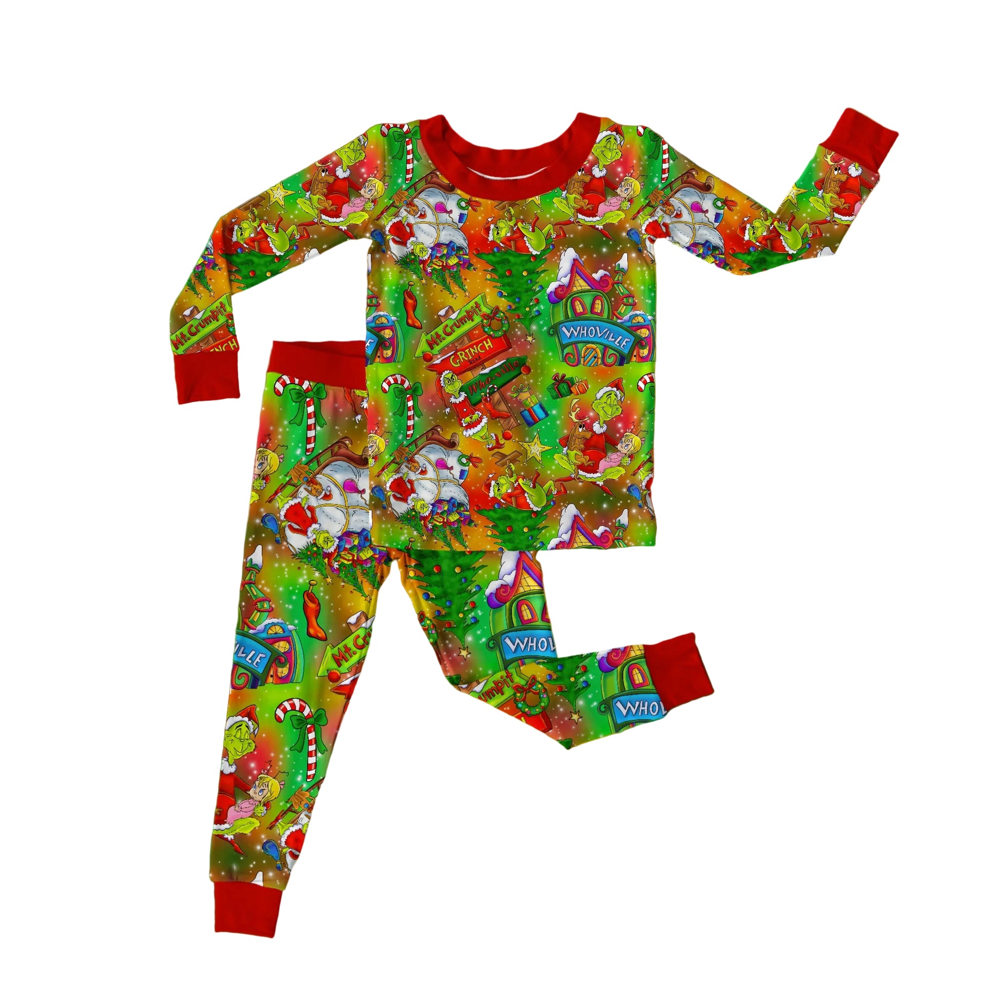 Stink Stank Stunk Long Sleeve & Convertible Feet Pjs