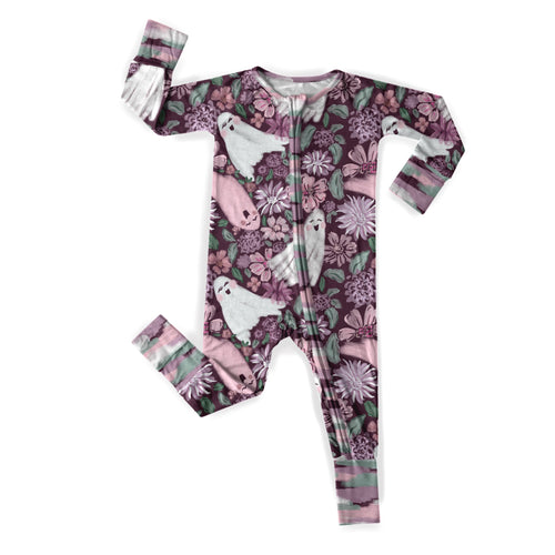 BOO-tanical Nights Convertible Ruffle Zippy