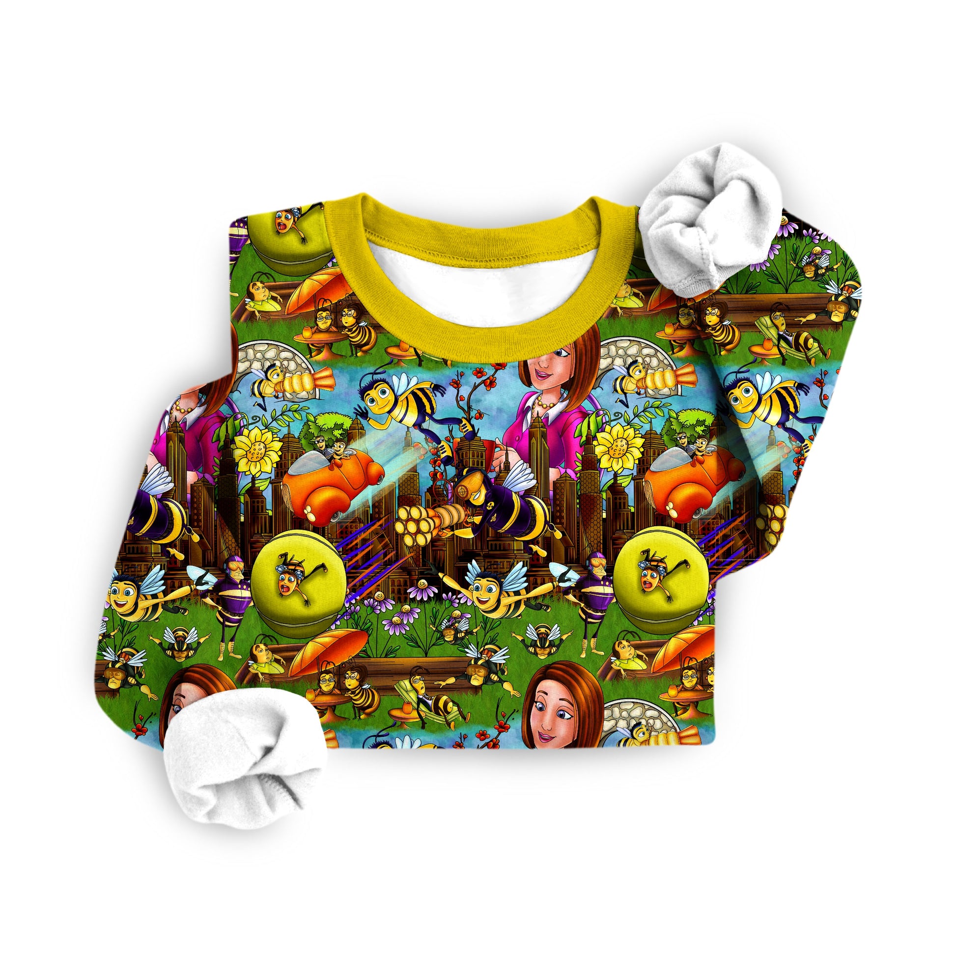 Honey Hustle Adult French Terry Bamboo Crewneck