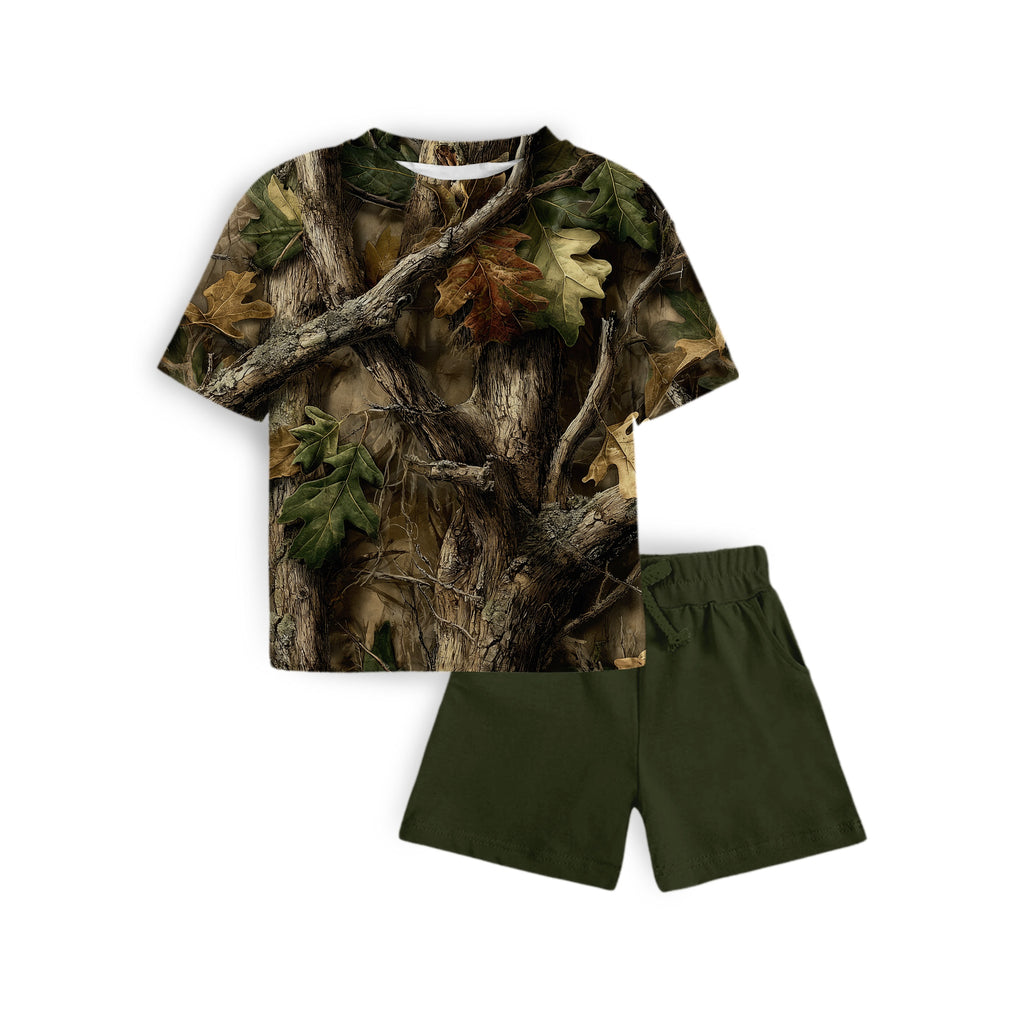 Camo Day Wear Shorts Set