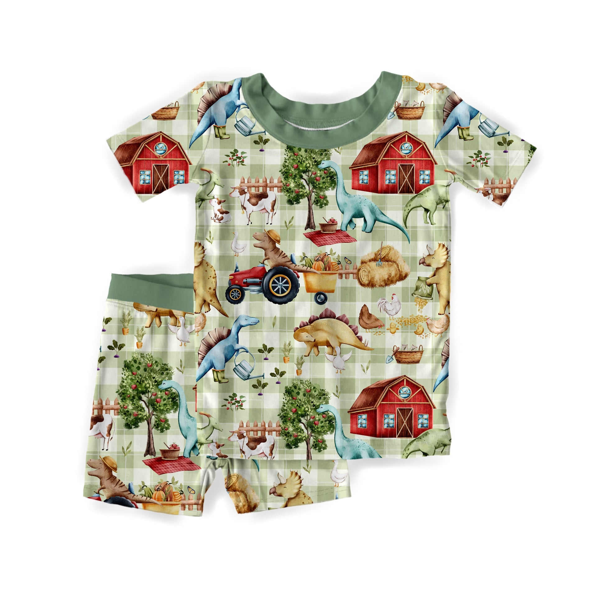 Country Roars Short Sleeve & Shorts Pjs